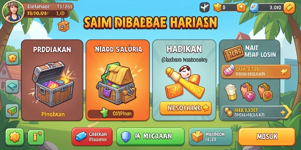 Screenshot dari misi yang penuh tantangan di MPO303.