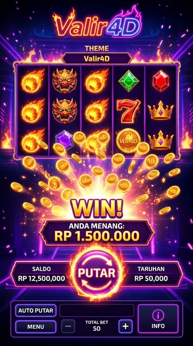 valir4d — layar beranda